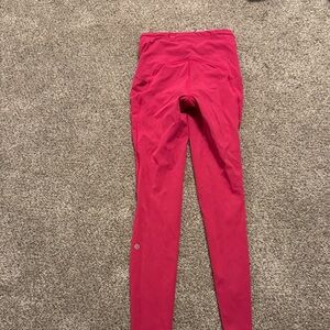 lululemon athletica Hot Pink Leggings